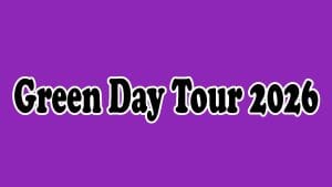 Green Day Tour 2026