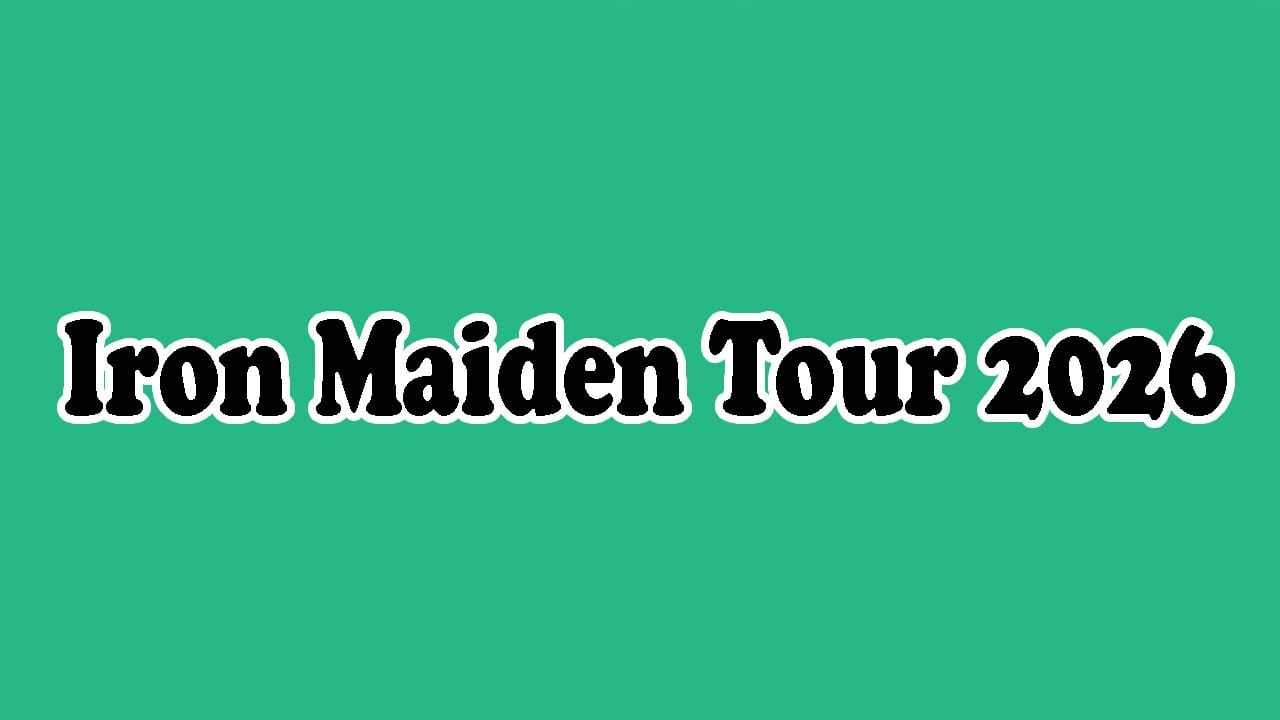 Iron Maiden Tour 2026
