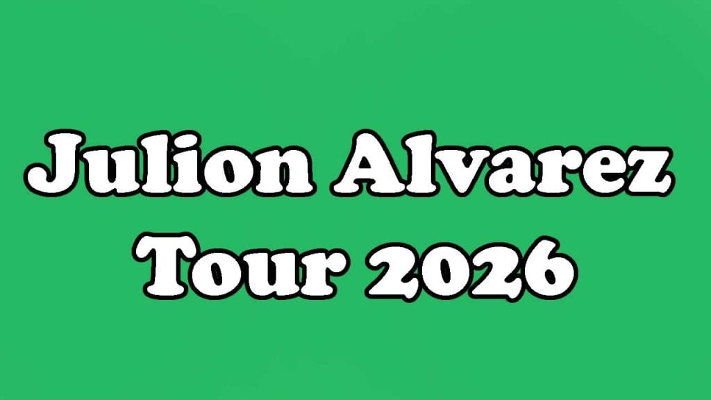 Julion Alvarez Tour 2026