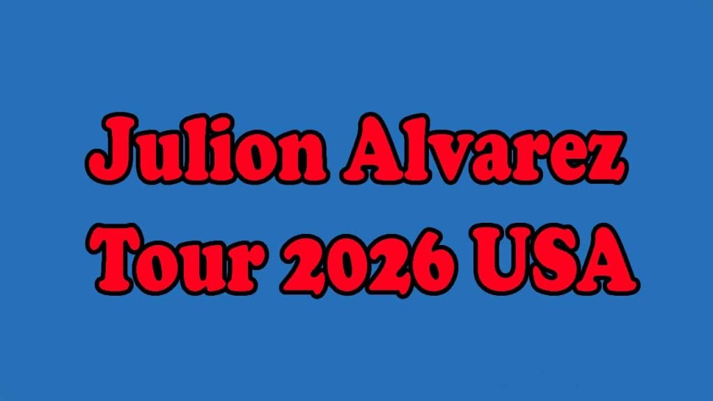 Julion Alvarez Tour 2026 USA