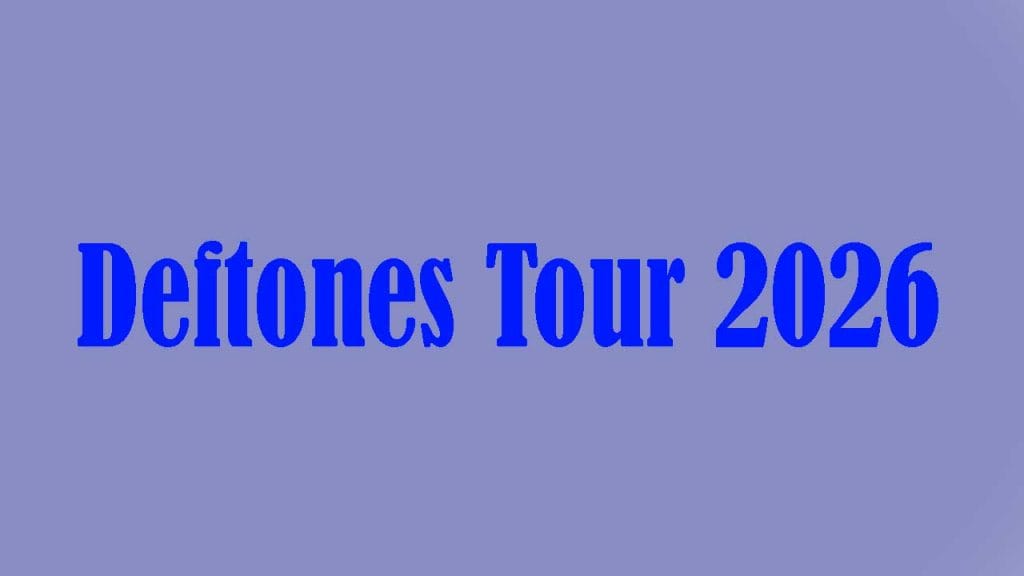 Deftones Tour 2026