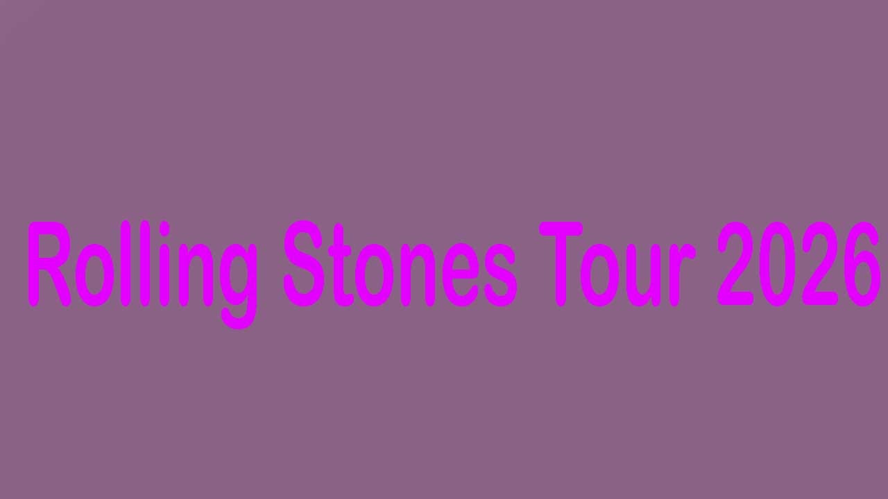 Rolling Stones Tour 2026